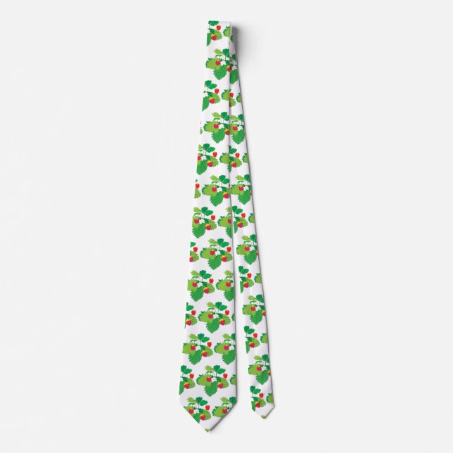 Wild Strawberries Neck Tie Krawatte (Vorderseite)