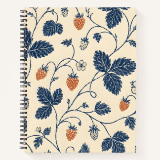 Wild Strawberry Ledger Vintage Botanicals Notizbuch