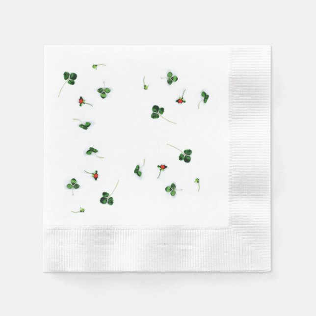 Wild Strawberry Perfect Picnic Napkins Serviette (Vorderseite)