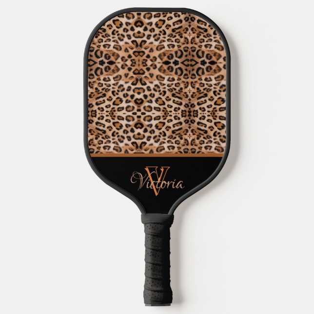 Wild Style Leopard Pickleball Paddles (Vorderseite)