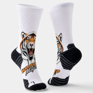 Wild Style Tiger Logo Fashion Socken