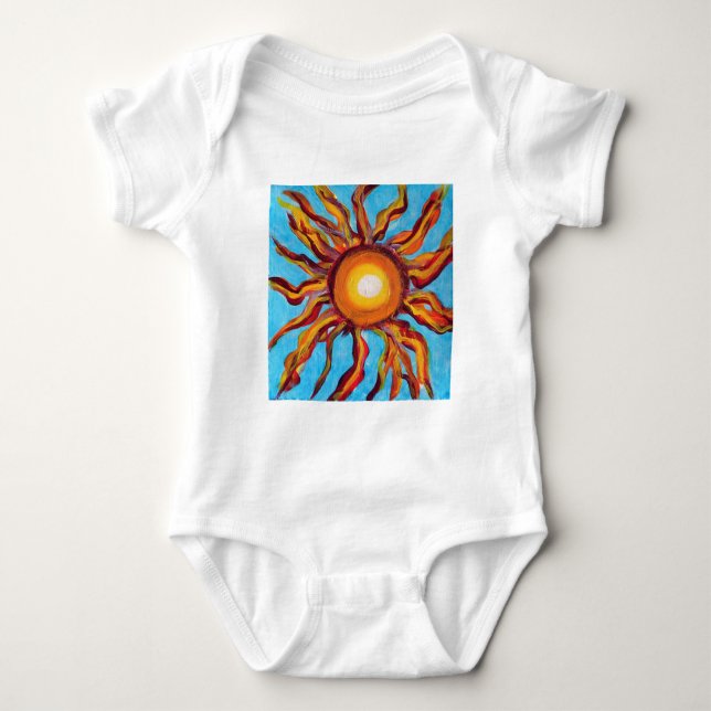 Wild Sun Baby Strampler (Vorderseite)