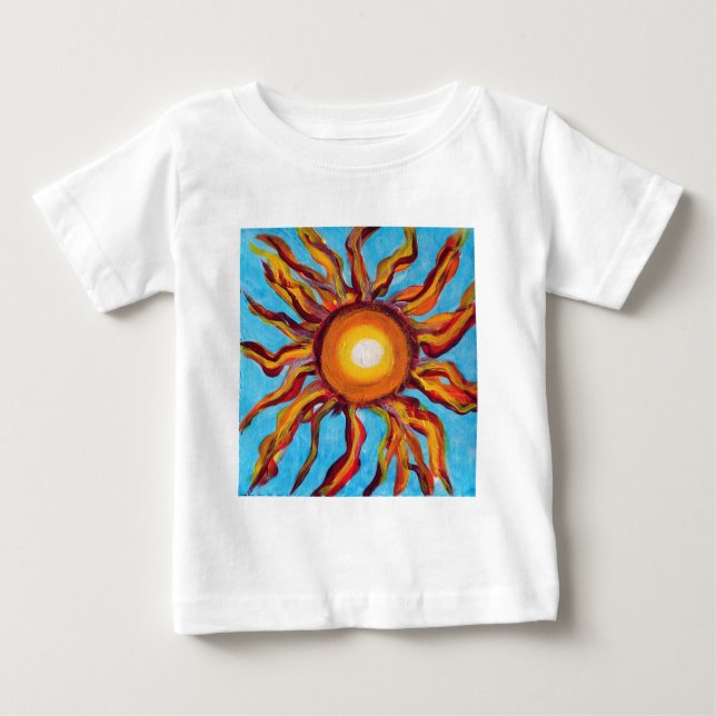 Wild Sun Baby T-shirt (Vorderseite)