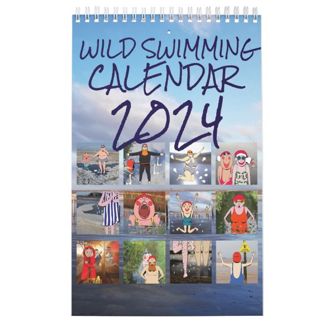 WILD SWIMMING CALENDAR 2024 KALENDER (Titelbild)