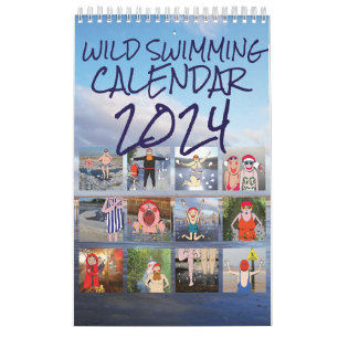 WILD SWIMMING CALENDAR 2024 KALENDER