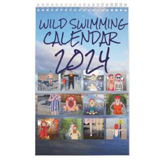 WILD SWIMMING CALENDAR 2024 KALENDER