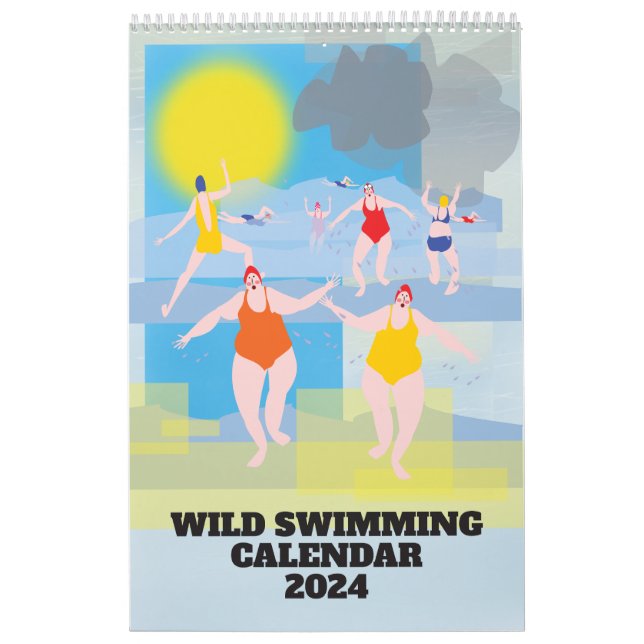 WILD SWIMMING CALENDAR 2024 KALENDER (Titelbild)