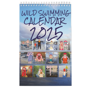 WILD SWIMMING CALENDAR 2025 KALENDER