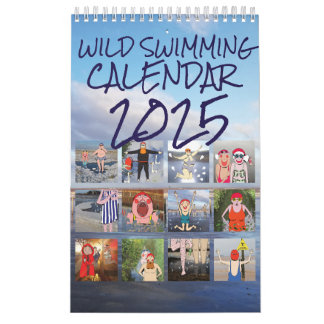 WILD SWIMMING CALENDAR 2025 KALENDER