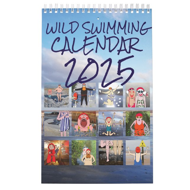 WILD SWIMMING CALENDAR 2025 KALENDER (Titelbild)