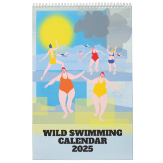 WILD SWIMMING CALENDAR 2025 KALENDER