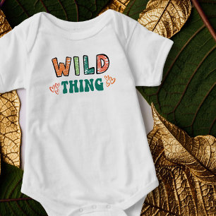 Wild Thing Du bringst mein Herz zum Singen Groovy Baby Strampler