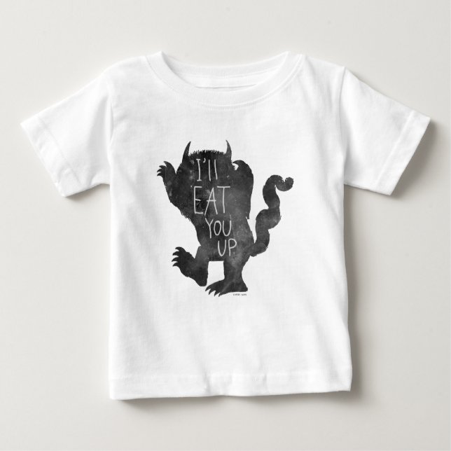 Wild Thing | Ich werde dich aufessen Baby T-shirt (Vorderseite)