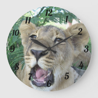Wild-Thing-Wanduhr Große Wanduhr