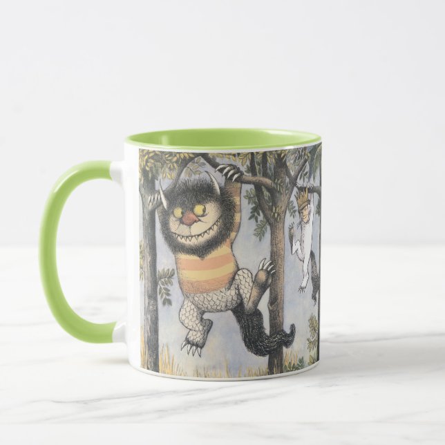 Wild Things and Max Swinging From Trees Tasse (Links)