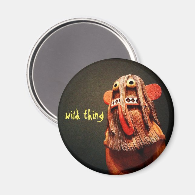 Wild Things Kachina Puppen Foto Spaß Niedlich Magnet (Vorderseite/Rückseite)