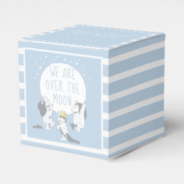 Wild Things | Over the Moon Boy Baby Shower Geschenkschachtel