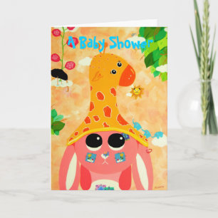 Wild Thoughts Baby Dusche Einladung