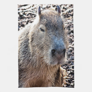 WILD TIERCAPYBARA GESCHIRRTUCH