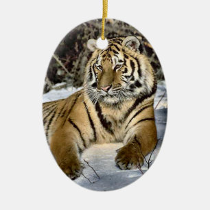 Wild Tiger Art Weihnachtsschmuck