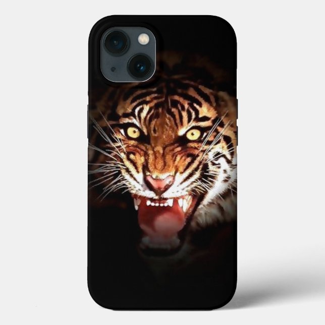 Wild Tiger Artwork Case-Mate iPhone Hülle (Rückseite)