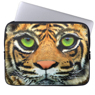 Wild Tiger Face Laptopschutzhülle