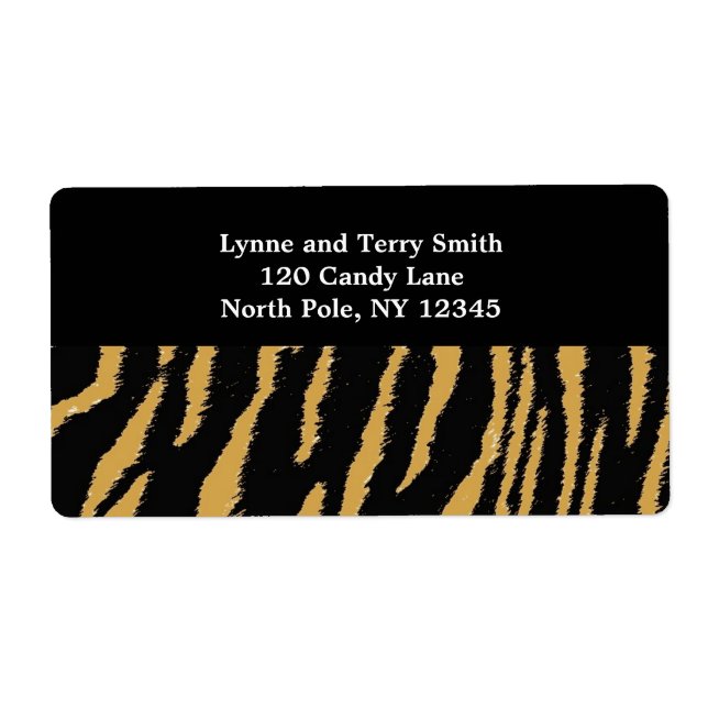 Wild Tiger Fur Pattern (Vorne)