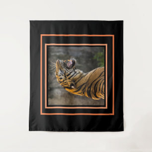 WILD TIGER GROSSER Tapestry Wandteppich
