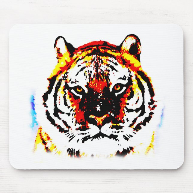 Wild Tiger Mousepad (Vorne)
