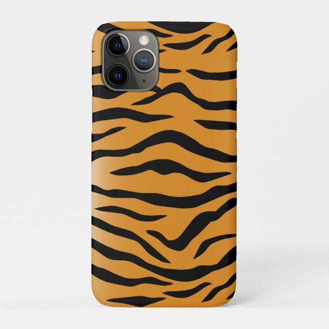 Wild Tiger Skin Pattern Case-Mate iPhone Hülle (Rückseite)