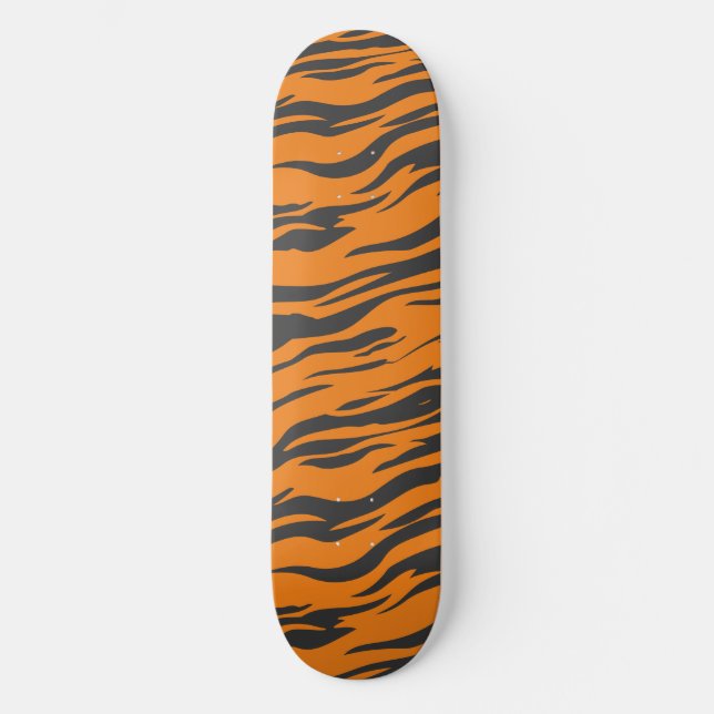 Wild Tiger Strip - Skateboard für Tiere | DP7 (Vorderseite)
