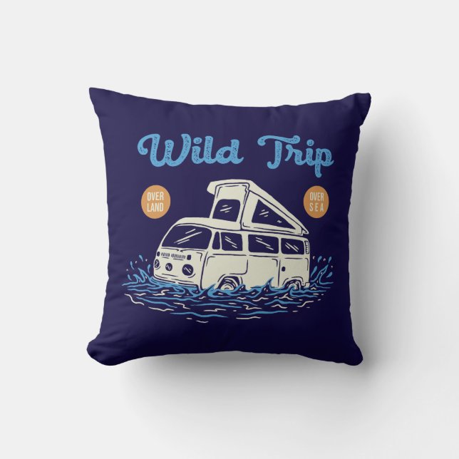 Wild Trip Kissen (Vorderseite)