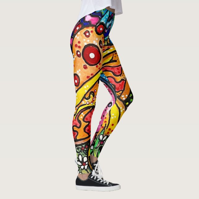 Wild & Trippy Shroom Skin Leggings (Rechts)