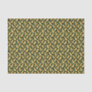 Wild Tropical Safari Leopard Jungle Palms Seidenpapier