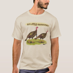 Wild-Turkey-Erntedank T-Shirt