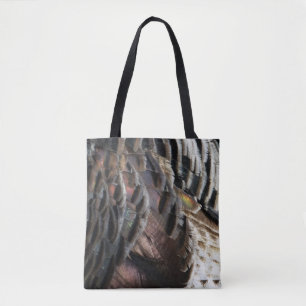 Wild Turkey Feathers I Abstrakt Nature Design