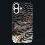 Wild Turkey Feathers I Abstrakt Nature Design iPhone 16 Hülle<br><div class="desc">Als wir im Zion National Park waren, fanden wir einen wilden Truthahn, der nicht so wild war - er folgte uns etwa 1, 5 km auf dem Weg. Hier ist ein nah-oben abstraktes Bild der Federn, das Muster von grau, schwarz und braun zeigt. Dieses Bild ist das erste in einer...</div>
