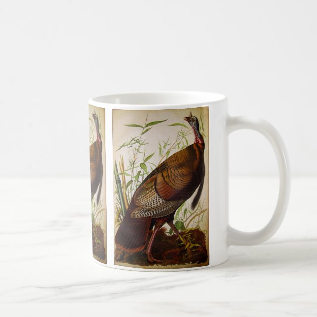Wild Turkey, John James Audubon Tasse (Rechts)