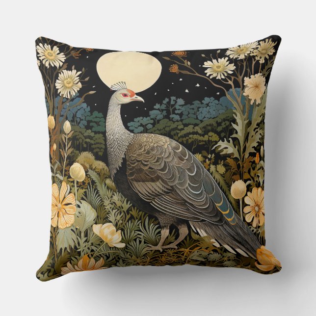 Wild Turkey Throw Kissen (Rückseite)