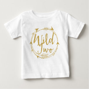 Wild Two Two Years Baby T-shirt