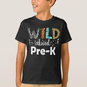 Wild über die Schule für Schüler vor der K. Funny T-Shirt