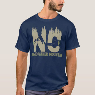 Wild über Großvater Berg North Carolina NC T-Shirt