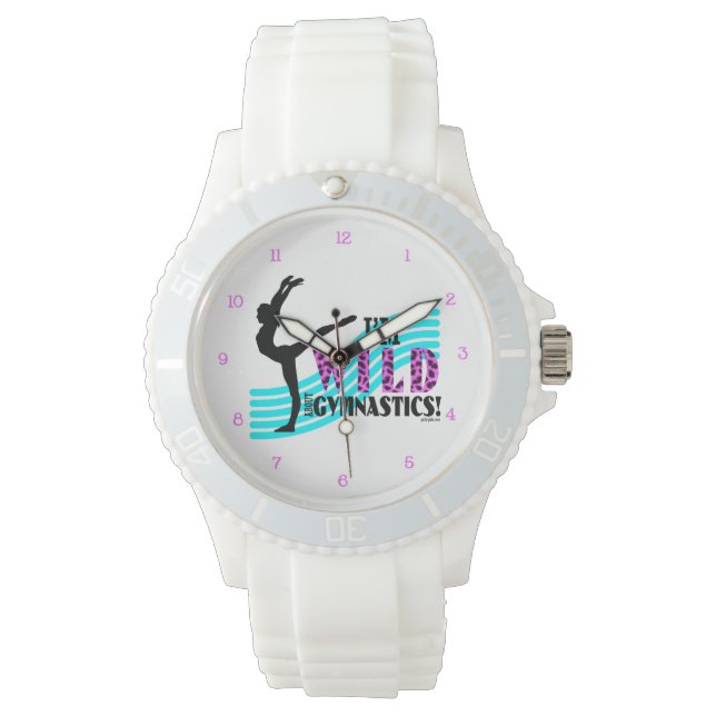 Wild über Gymnastik Armbanduhr (Vorderseite)