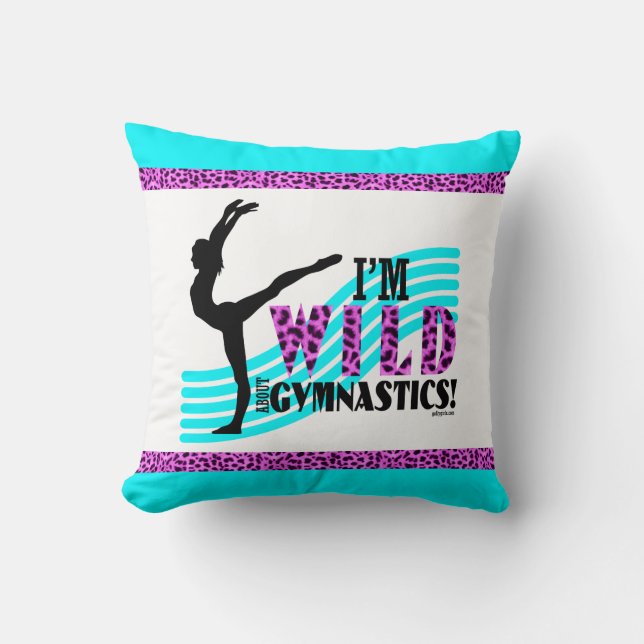Wild über Gymnastik Kissen (Vorderseite)