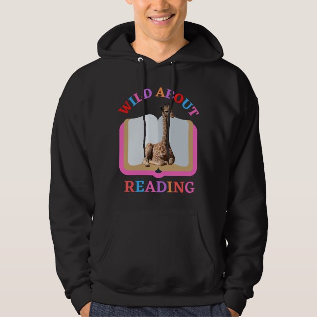 WILD ÜBER LESEN HOODIE (Vorderseite)