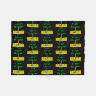 Wild über LESEN LESER BÜCHER LIEBER  Fleecedecke