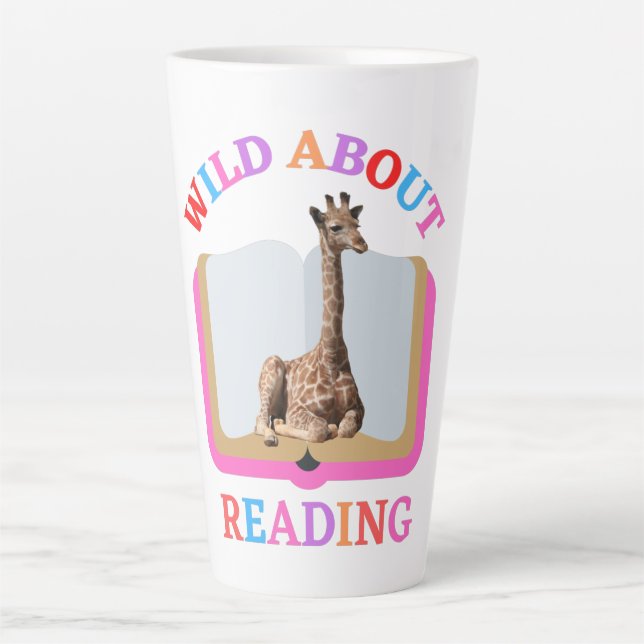 WILD ÜBER LESEN MILCHTASSE (Vorderseite)