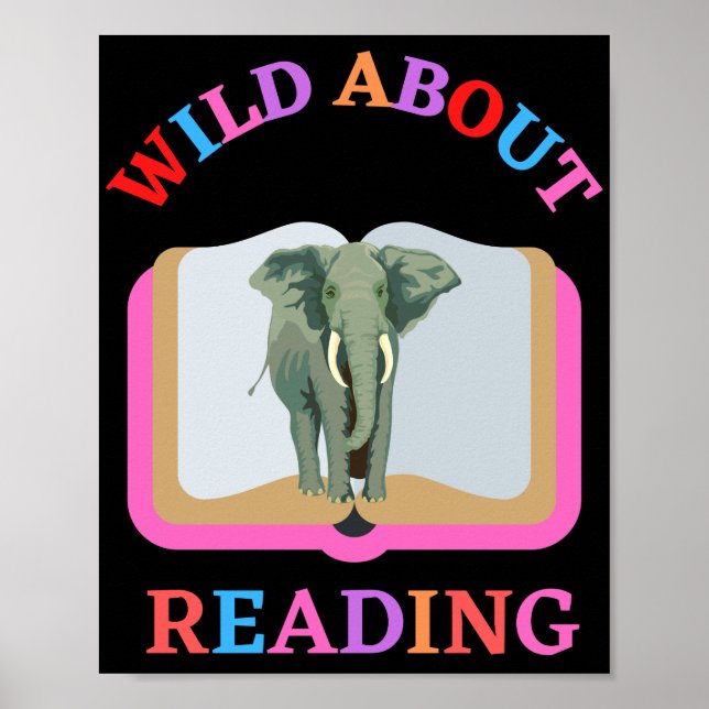 WILD ÜBER LESEN POSTER (Vorne)