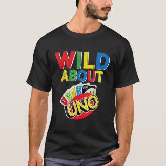 Wild über UNO-Party-Dekorationen 1. Geburtstagsaus T-Shirt