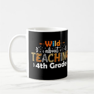Wild über Unterricht 4. Klasse Lehrer Funny Gesche Kaffeetasse